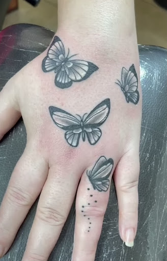 Find peacock tattoo ideas for your next unique tattoo in Fairfield at Lucky One Ink