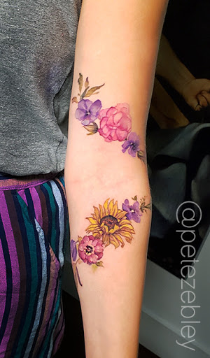 Explore black and grey tattoo filler ideas, creative tattoo ideas in Philadelphia, available at Central Tattoo Studio