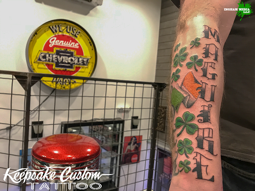 Explore link tattoo ideas, creative tattoo ideas in Salisbury, available at Keepsake Custom Tattoo & Body Piercing Laser Tattoo Removal