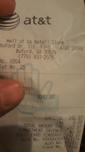 Cell Phone Store «AT&T», reviews and photos, 3380 Buford Dr NE F340, Buford, GA 30519, USA