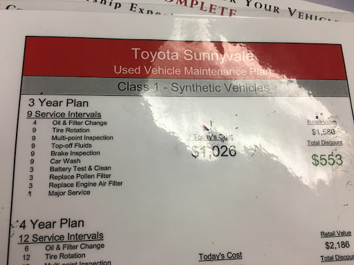 Store «Toyota Sunnyvale Pre-Owned», reviews and photos, 1124 W El Camino Real, Sunnyvale, CA 94087, USA
