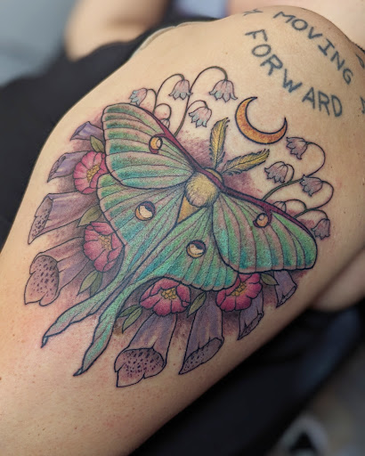 Explore tattoo father daughter ideas, creative tattoo ideas in Kent, available at Defiance Tattoos