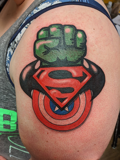 Explore legs tattoo ideas, creative tattoo ideas in Bucyrus, available at The Tattoo Factory