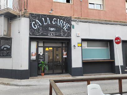 Ca la Carme,Bar de tapes,paella,peix i marisc,carn - Carrer de Sant Josep, 80, baixos, 25300 Tàrrega, Lleida, Spain