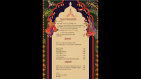 Menu / carte de Restaurant indien à Montpellier le Namaste à Montpellier
