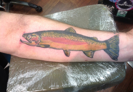 Explore bring me the horizon tattoo ideas, creative tattoo ideas in Olympia, available at Redpups LACEY Tattoo CO