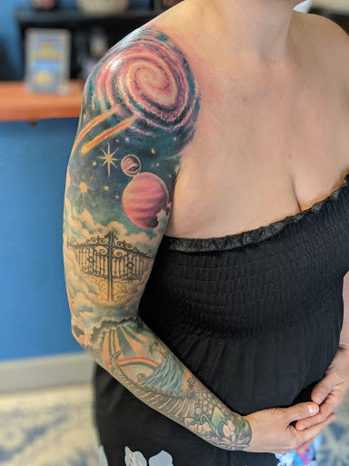 Explore trout tattoo ideas, creative tattoo ideas in Las Cruces, available at Camino Tattoo Studio & Art Gallery