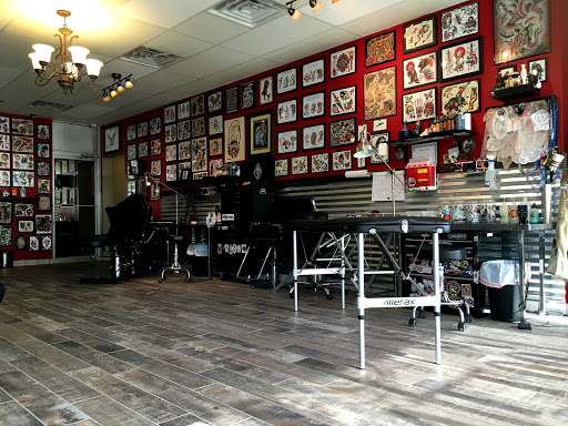 Explore thigh/butt tattoo ideas, creative tattoo ideas in Lakeland, available at Black Swan Tattoo