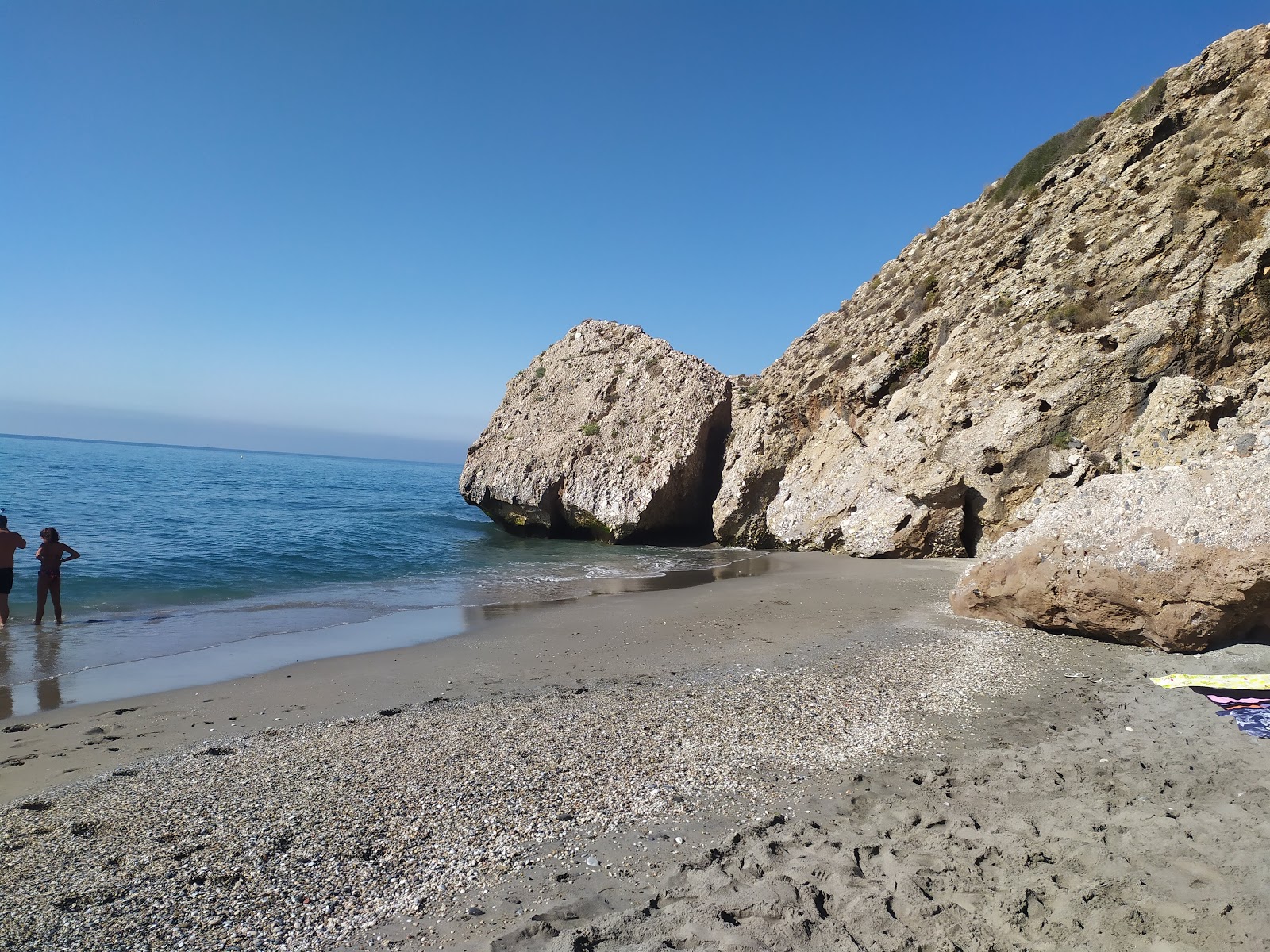 Playa el Chorrillo'in fotoğrafı küçük koy ile birlikte