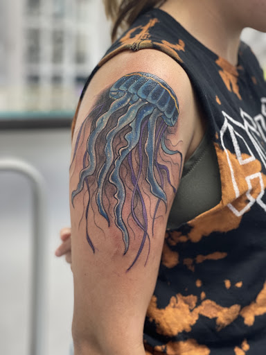 Find tattoos on chest ideas for your next unique tattoo in Lake Bluff at Evolution Body Arts