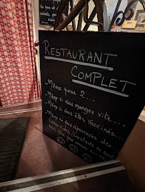La Taverne Alsacienne à Gérardmer menu