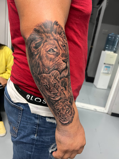 Explore ladies chest tattoo ideas, creative tattoo ideas in Mcallen, available at House of Tattoos