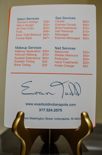 Day Spa «Evan Todd Spa and Salon», reviews and photos, 50 W Washington St, Indianapolis, IN 46204, USA