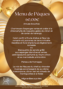 Logis Restaurant Château De La Marjolaine à Essômes-sur-Marne menu