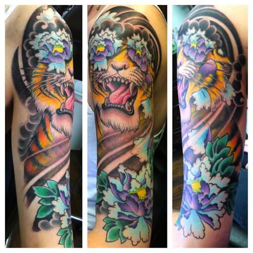 Explore paris tattoo ideas, creative tattoo ideas in Fort Lauderdale, available at Rock-A-Billy Tattoo & Piercing Studio