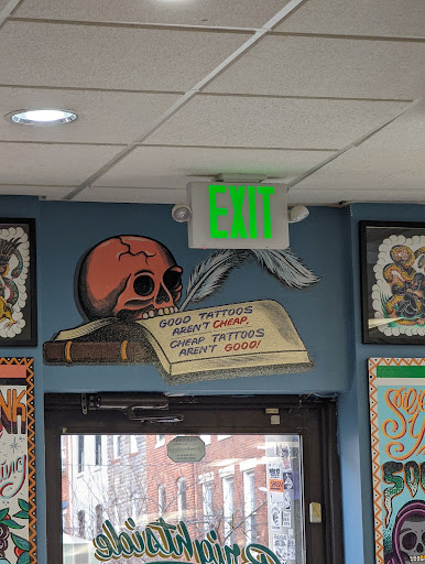 Tattoo Shop «Brightside Tattoo Shop - Baltimore», reviews and photos, 1130 Light St, Baltimore, MD 21230, USA