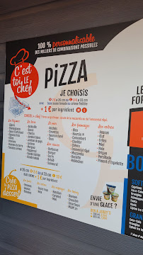 Carte du MY PIZZA MONDEVILLE à Mondeville