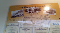 Menu du Restaurant la Pierre Chaude à Saint-Pierre-de-Chartreuse