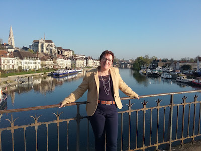 Aquarelle à Auxerre