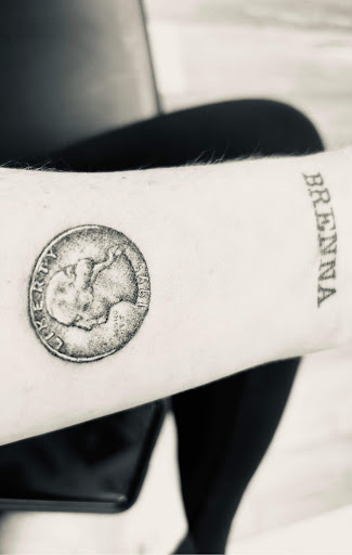 Explore small money tattoo ideas, creative tattoo ideas in Elmira, available at Silva Ink Gallery