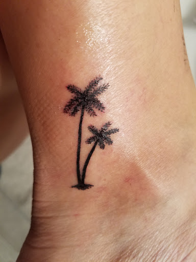 Explore lucky tattoo ideas, creative tattoo ideas in Key Largo, available at Fire Ink Tattoo