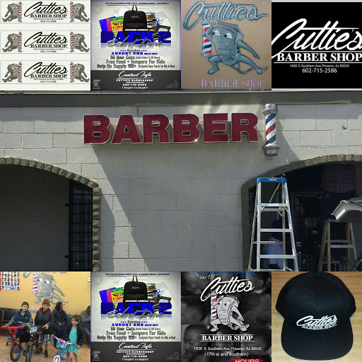 Barber Shop «cutties barber shop», reviews and photos, 1636 E Southern Ave, Phoenix, AZ 85040, USA