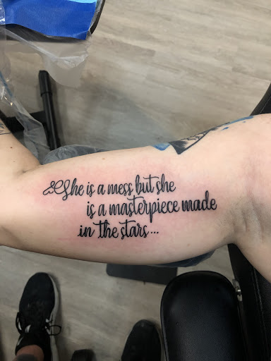 Explore neon tattoo ideas, creative tattoo ideas in Lakeland, available at Lyons Den Tattoo Company