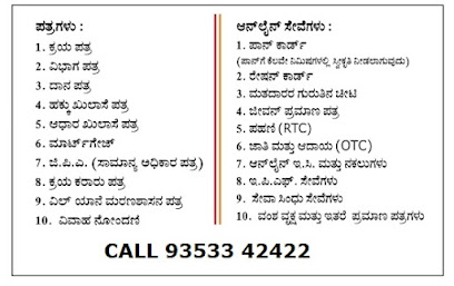 Document (Deed) Writers and Services in Bhadravathi