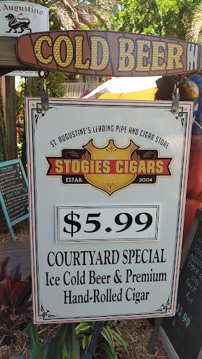 Cigar Shop «Stogies Smoke Shop», reviews and photos, 6 St George St #105, St Augustine, FL 32084, USA
