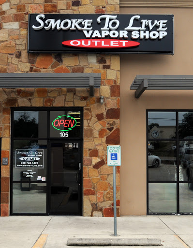 Smoke To Live Blanco Vapor shop, 18154 Blanco Rd #105, San Antonio, TX 78232, USA, 
