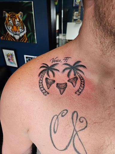 Explore gemini constellation tattoo ideas, creative tattoo ideas in Venice, available at Z-Edge Tattoo & Body Piercing Venice