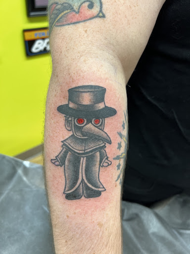 Explore small line work tattoo ideas, creative tattoo ideas in Buffalo, available at Stay Weird Tattoo