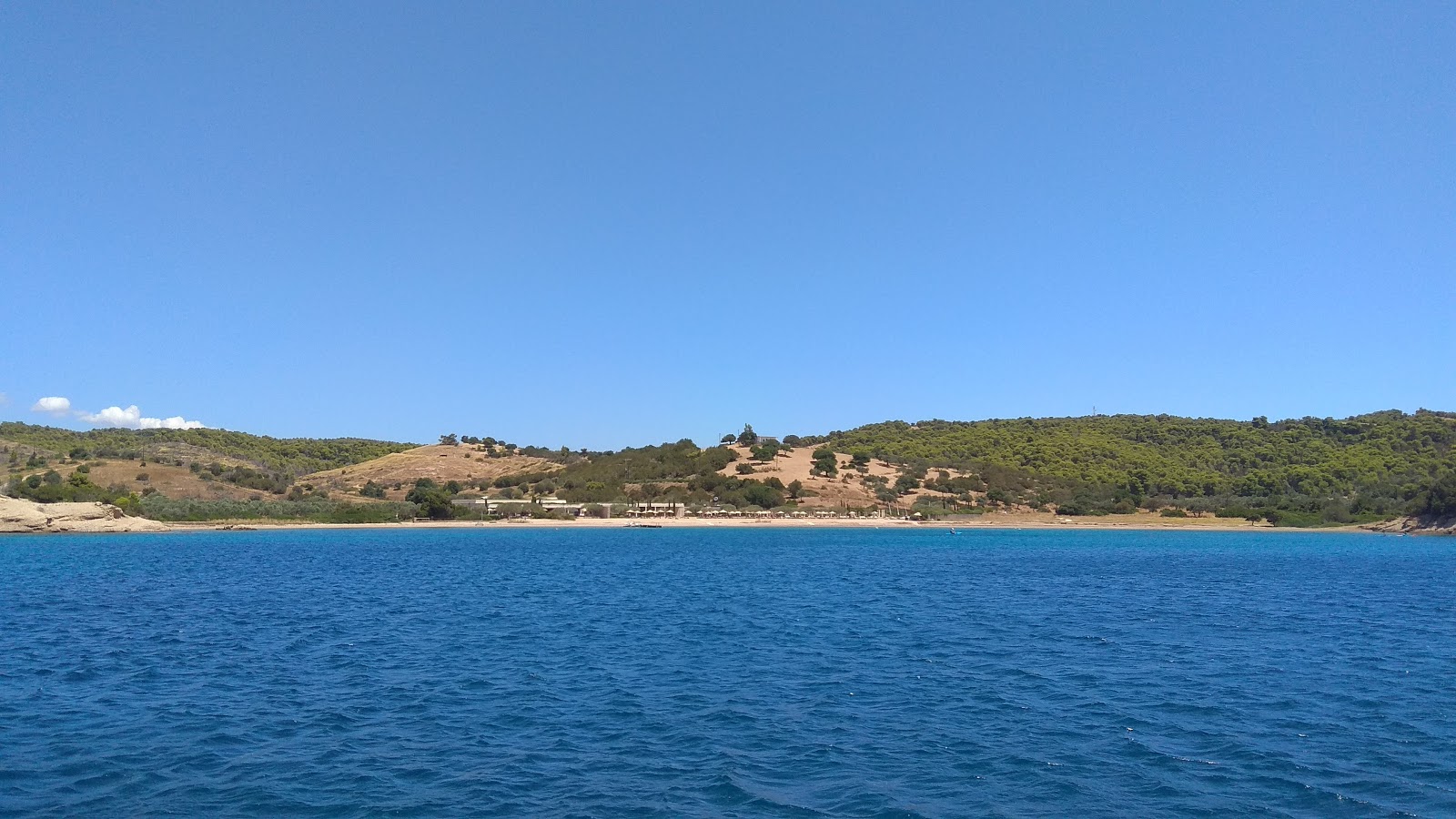 Paralia Korakia'in fotoğrafı - Çocuklu aile gezginleri için önerilir