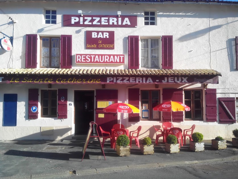 Le Sainte Catherine Bar, Restaurant, Pizzéria à Lusignan