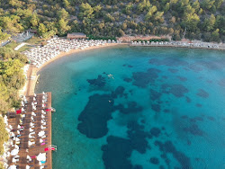 Bodrum Tatil Köyü Plajı'in fotoğrafı ve yerleşim
