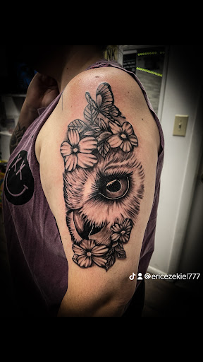 Explore country tattoo ideas for men, creative tattoo ideas in Gadsden, available at Zekez Inkz Tattoos & Piercings
