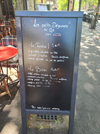 Café Le Quartier Général à Paris carte
