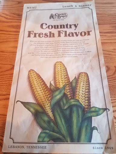 American Restaurant «Cracker Barrel Old Country Store», reviews and photos, 325 Fort Loudoun Medical Center Dr, Lenoir City, TN 37772, USA