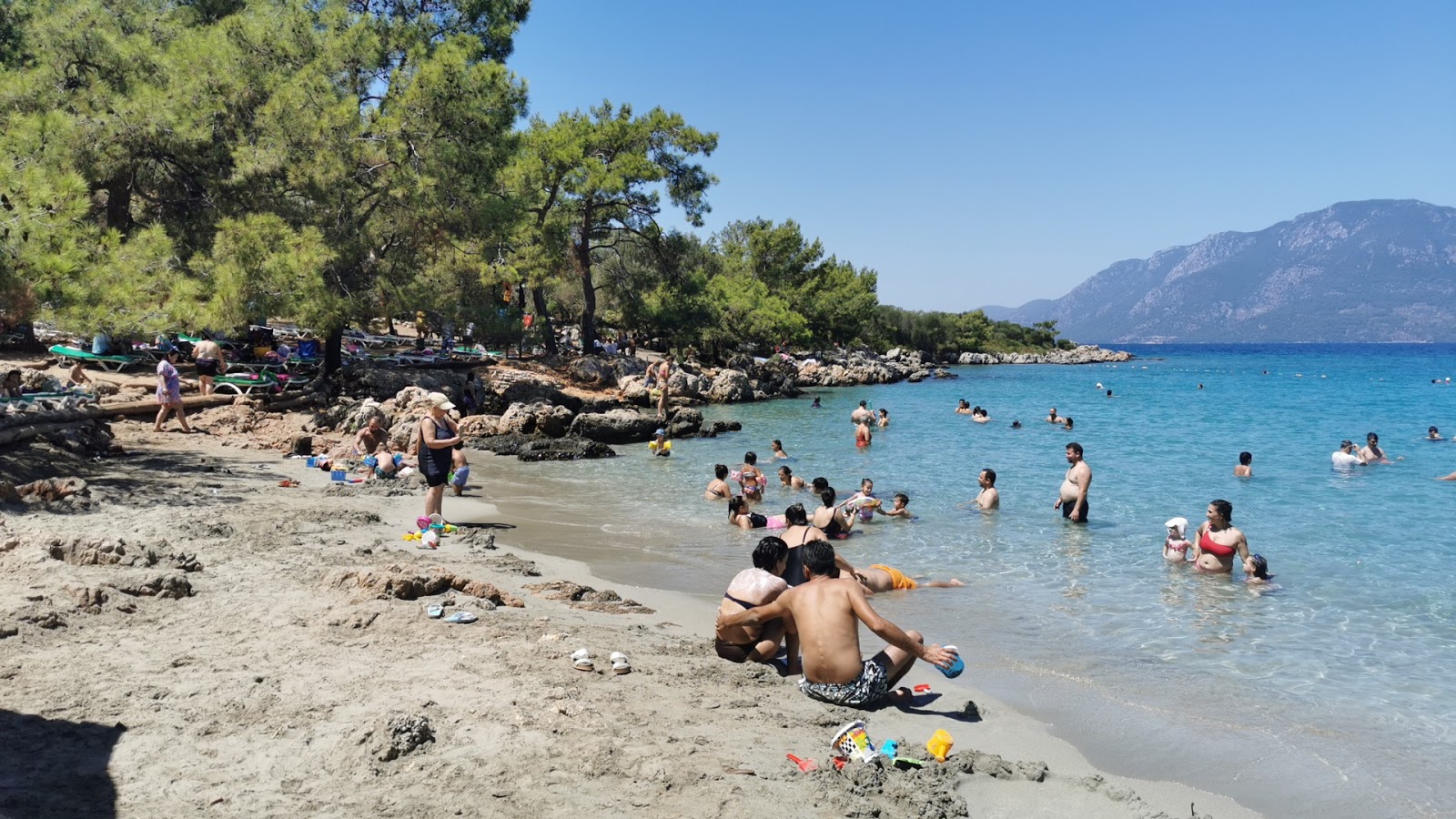 Foto av Incekum Stranden och dess vackra landskap