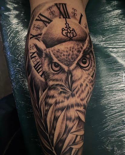 Explore donkey tattoo ideas, creative tattoo ideas in Aurora, available at Primal Tattoo and Piercing