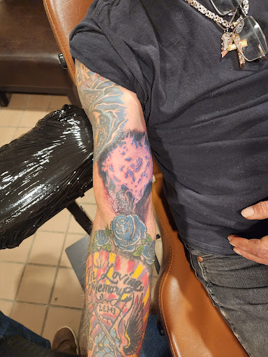 Explore hozier tattoo ideas, creative tattoo ideas in Davison, available at Trainwreck Tattoo Studio