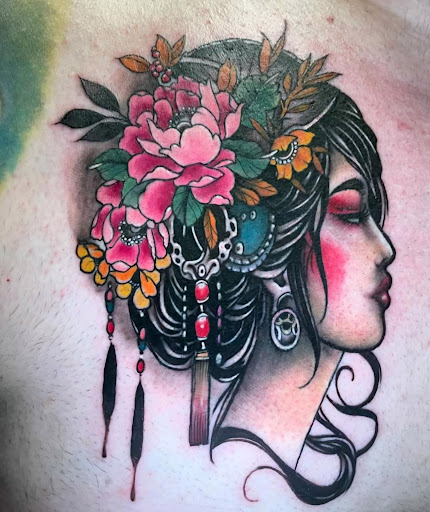 Explore fire fighter tattoo ideas, creative tattoo ideas in Marion, available at Saged souls tattoo collective