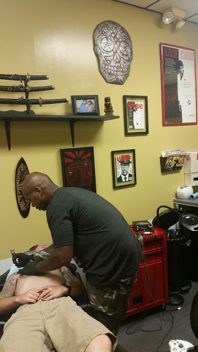 Explore angel tattoo sleeve ideas, creative tattoo ideas in Savannah, available at Tatlyfe Studios