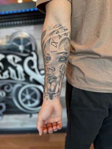 Explore 1981 tattoo ideas, creative tattoo ideas in Huntington, available at Timeless Tattoo Gallery