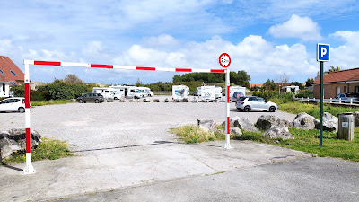 Parking de voiture à Merlimont