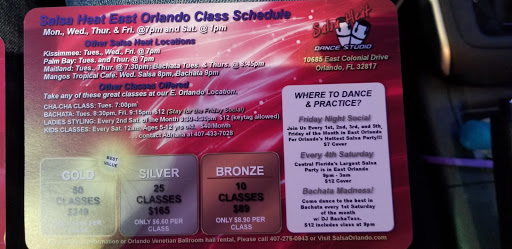 Dance School «Salsa Heat Dance Studio», reviews and photos, 10685 E Colonial Dr, Orlando, FL 32817, USA