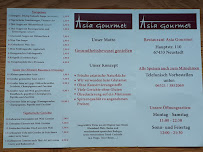 Carte du Asia Gourmet & Sushibar Neustadt à Neustadt