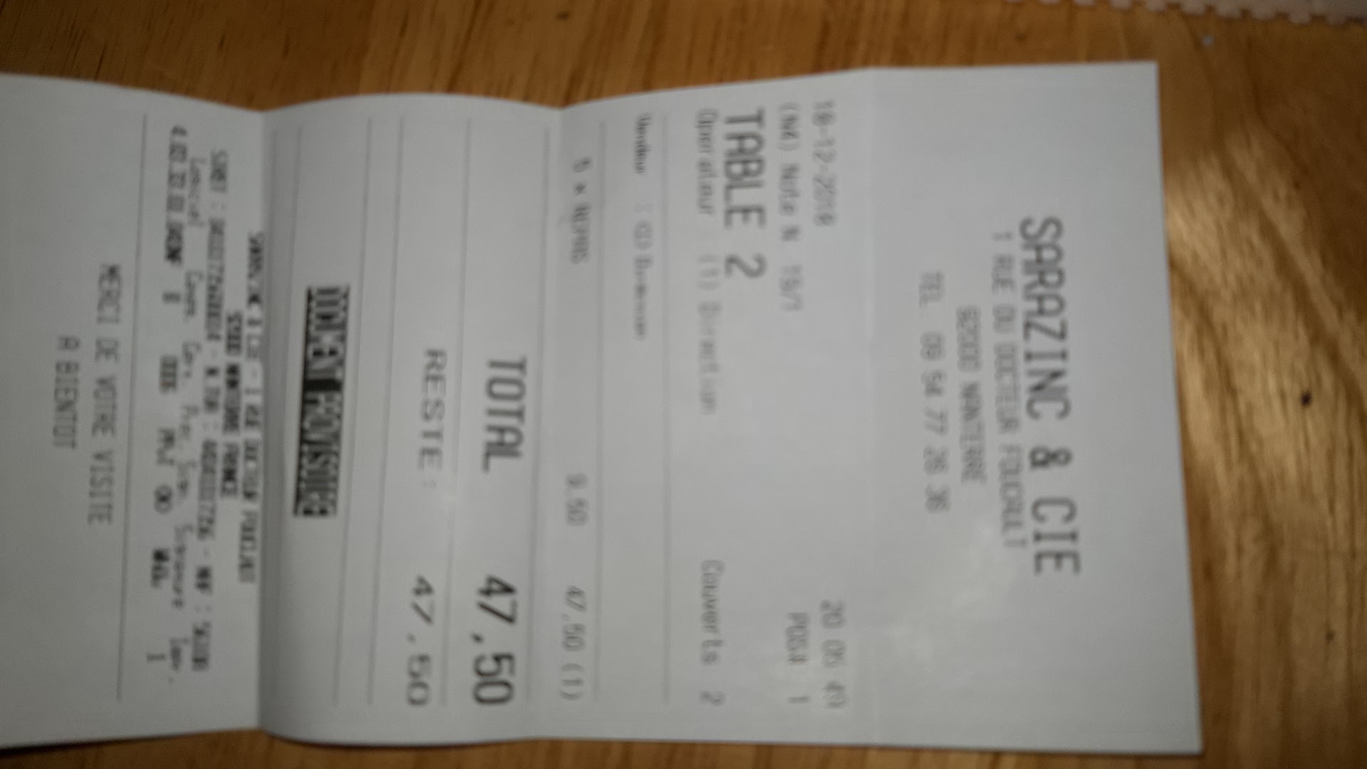 Photo n° 2 de l'avis de Odilon.o fait le 27/12/2018 à 08:30
