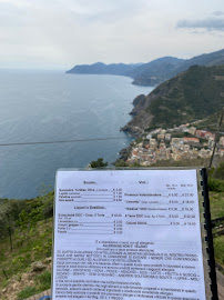 Menu du Il Sole a 180 Gradi à Riomaggiore