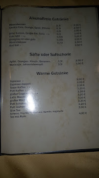 Menu du Flößerstube à Unterreichenbach
